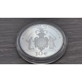 10 euro Monaco 2014 -    Thème:  10 Euro Argent 2014 sur le thème du « Port Hercule de Monaco » (Portus Herculis Monœci, est le