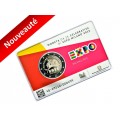 Coincard Italie 2015 Exposition de Milan - Description: COINCARD EXPO DE MILAN 2015 La pièce présente dans cette coincard symbol