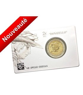 Cartão de Moeda Itália 2016 Donatello 13,95
