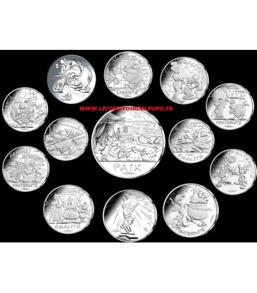 Pacote especial de colecionador de 13 peças Asterix 2015 €195,00
