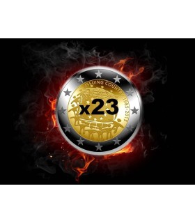 Pack 23 x 2 Euros Bandera 2015 € 119.89