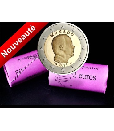 Rotolo Albert Monaco 2 Euro 2015  95,00 €