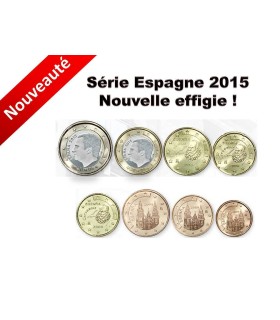 Serie Spanien 2015 Felipe VI  7,90 €
