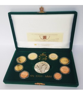 BE VATICAN 2005 € 330,10