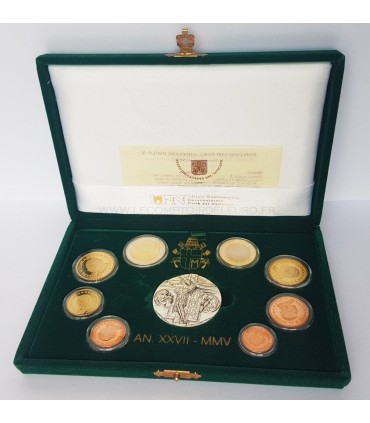BE VATICAN 2005 € 330,10