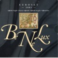 BU BENELUX 2003 - 3 séries complètes millésimées 2003 de 1 cent à 2 euro des Pays-Bas, de la Belgique et du Luxembourg ainsi qu'