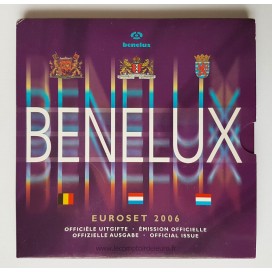 Benelux 2006 official euro coin set - 1