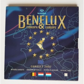 Benelux 2007 official euro coin set - 1