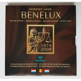 Benelux 2009 official euro coin set - 1