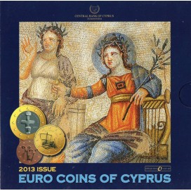 Cyprus 2013 official euro coin set - 1