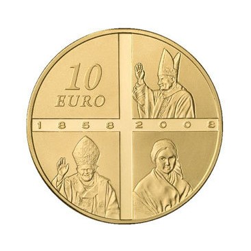 10 Euro or lourdes 2008