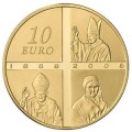 10 Euro or lourdes 2008 - Lourdes - 10 € Or 1/4 oz BE 2008Auteur: Atelier de GravurePoids: 8,45 g 0.30 ozDiamètre: 22 mm 
