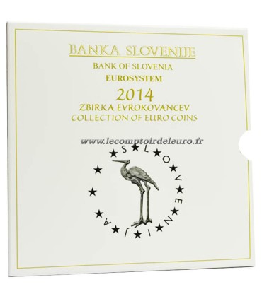 Conjunto de brilhos universais Slovénie 2014 € 49,95