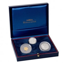 coffret semeuse 2008 - Coffret en édition limitée (42 exemplaires) de la Monnaie de Paris regroupant les 3 pièces SEMEUSE au mil