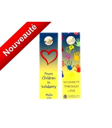 Muntenkaart 2 Euro Malta 2016 Liefde €17,99