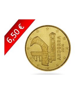 Andorra euro coins 2014 retail  14,30 €