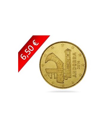 Andorra 2014 Euro-Münzen im Einzelhandel  14,30 €