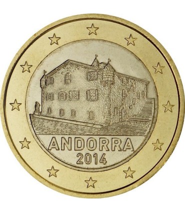 Moedas de euro de Andorra 2014 a retalho 14,30 euros