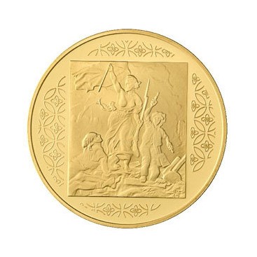 10 Euro tableau francais 2009 - Tableau français - 10 € Or 1/4 oz BE 2008Auteur: Atelier de GravurePoids: 8,45 g 0.30 ozD