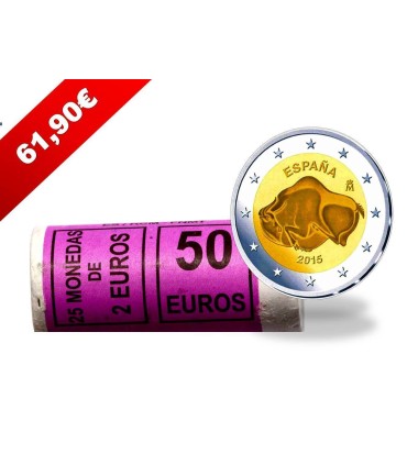 25x2 euro commemorativo Spagna 2015  61,90 €