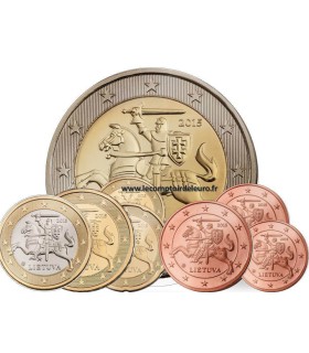 Euro-Serie Litauen 2015 - 3,88 Euro  13,99 €