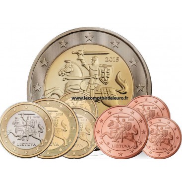 Série Euro Lituanie 2015 - 3,88 Euro