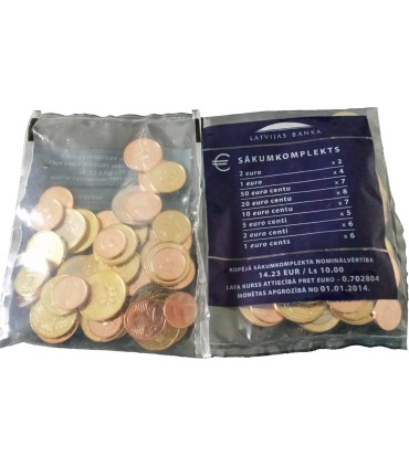 KIT INICIAL LETÓNIA 2014 € 39,90