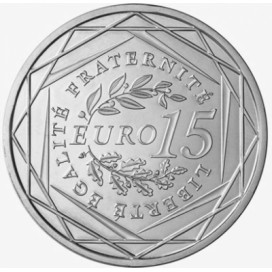 15€ argent semeuse 2008
