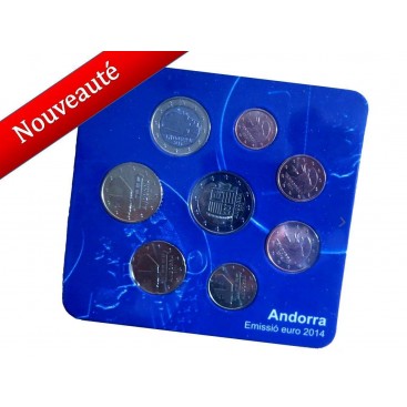 Starterkit Andorre - Premières pièces en Euro officielles mises en circulation et réservées uniquement aux Andorrans rareté de 