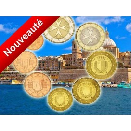 Série Euro Malte 2016 - Tirage: 30 000 exemplaires - Série Euro Malte 2016 - Le Comptoir de l'Euro 