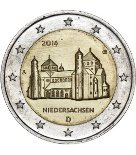 2 euros ALEMANIA 2014 Iglesia de San Miguel, Hildelsheim 4,95 euros