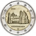 2€ ALLEMAGNE 2014 Église Saint Michel de Hildelsheim