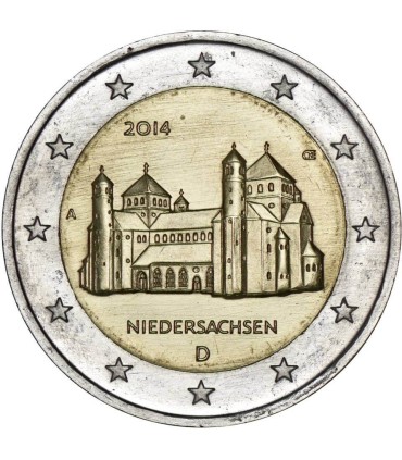 2 Euro DUITSLAND 2014 Sint-Michielskerk, Hildelsheim €4,95