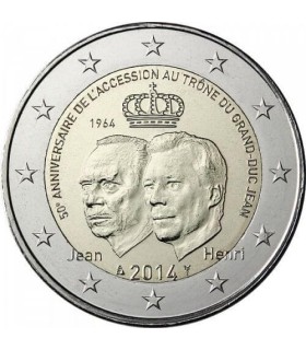 gran Duque de Luxemburgo 2014 conmemorativo de 2 euros Jean € 4,95