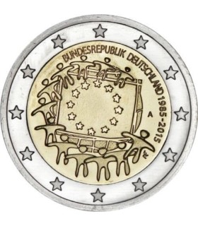 2 Euro Bandera Alemania 2015 €4.10
