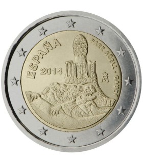 2 euros ESPANHA 2014 Antonio Gaudi 4,79 euros
