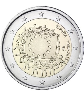 2 Euro Bandera España 2015 €6.79