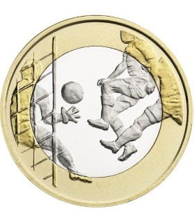 5 Euro Finlandia 2016 Calcio  9,95 €