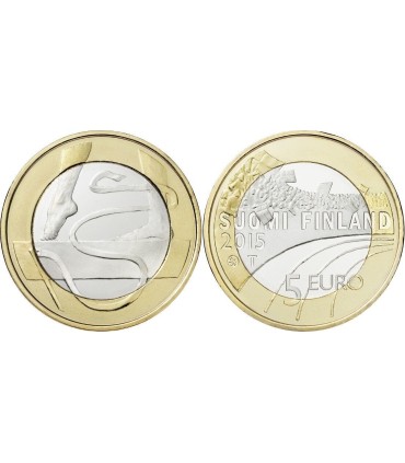5 euros Finlandia 2015 8,50 euros