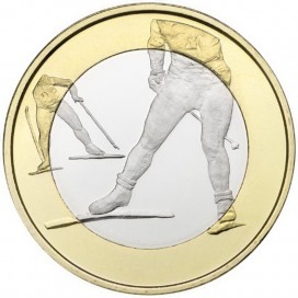 5 euro Finland 2016 cross-country skiing
