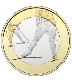 5 euro Finlandia 2016 sci di fondo  9,95 €