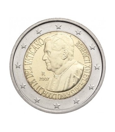 2 Euro VATICANO 2007 Benedetto XVI  224,95 €