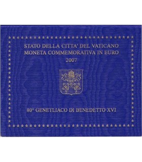 2 Euro VATICANO 2007 Benedicto XVI € 224,95