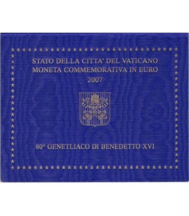 2 Euro VATICANO 2007 Benedetto XVI  224,95 €