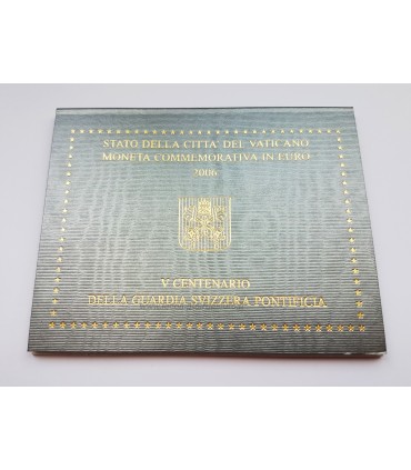 2 Euro vaticano 2006 La Garde Suisse € 299.95