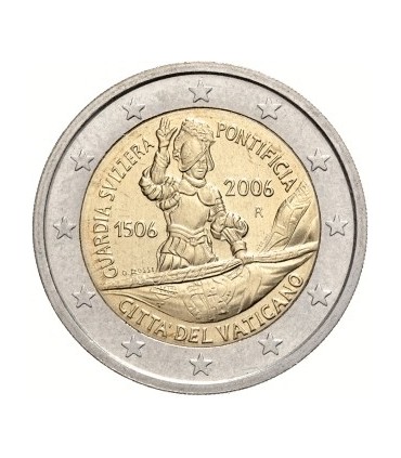 2 Euro vatican 2006 La Garde Suisse € 299,95