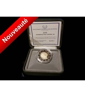 2 Euro BE Chipre 2015 Bandeira € 27,90