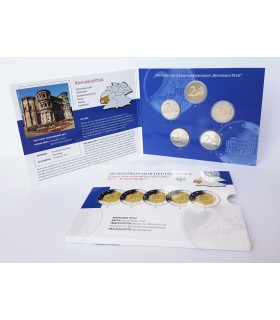 5 x 2 euro Duitsland 2017 BE € 29,90