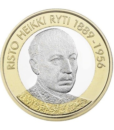 5 Euro Finlandia 2017 Risto Keikki Ryti € 9.00