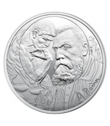 10 Euro Argento Rodin 2017  12,50 €